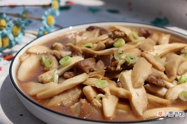 家常鸡腿菇炒肉营养美味 鸡腿菇的做法大全