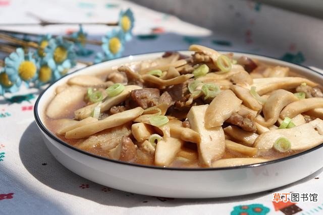 家常鸡腿菇炒肉营养美味 鸡腿菇的做法大全