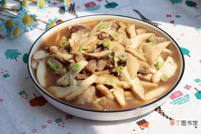 家常鸡腿菇炒肉营养美味 鸡腿菇的做法大全
