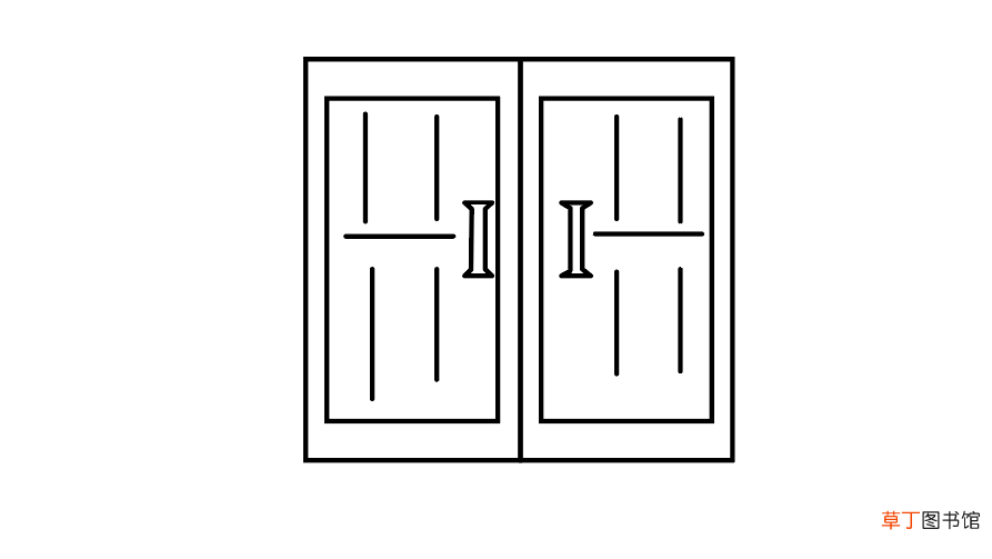 大门简笔画 大门简笔画怎么画