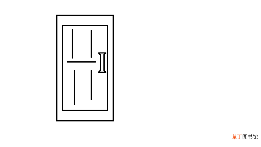 大门简笔画 大门简笔画怎么画