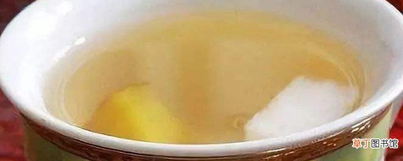萝卜生姜蜂蜜水的功效