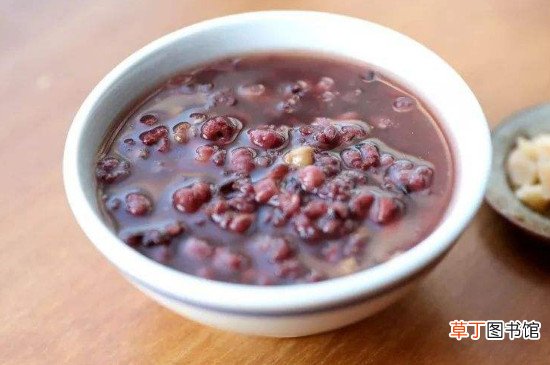 红豆黑米粥功效