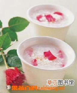 玫瑰花粥的功效和作用