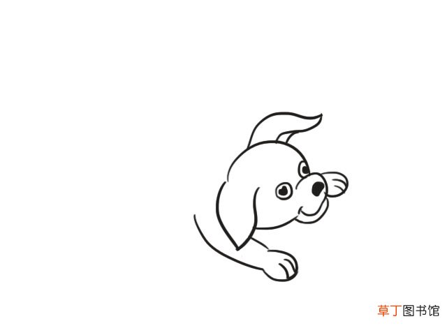 小狗简笔画 小狗怎么画