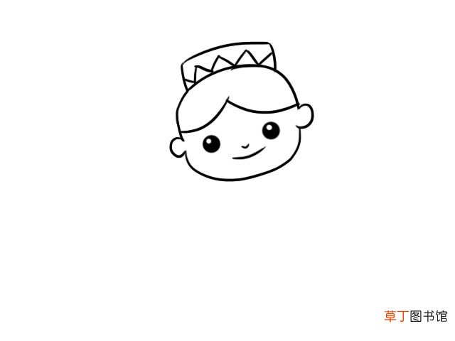 维吾尔族人物服饰简笔画