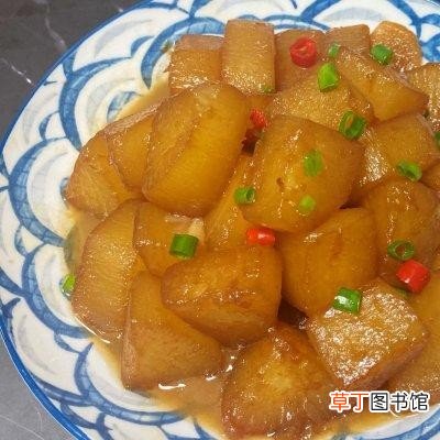 这道红烧白萝卜好吃又好看 白萝卜怎么做好吃