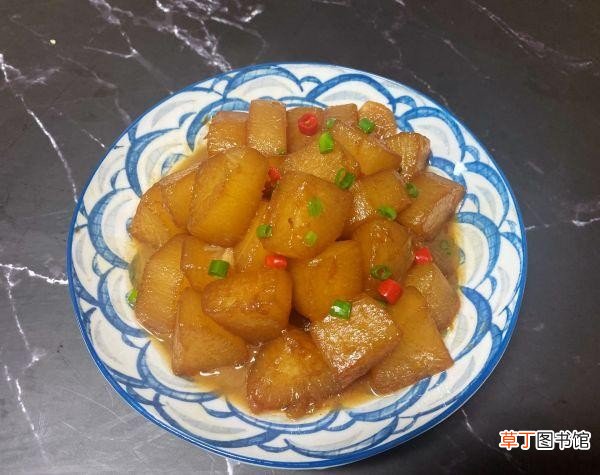 这道红烧白萝卜好吃又好看 白萝卜怎么做好吃