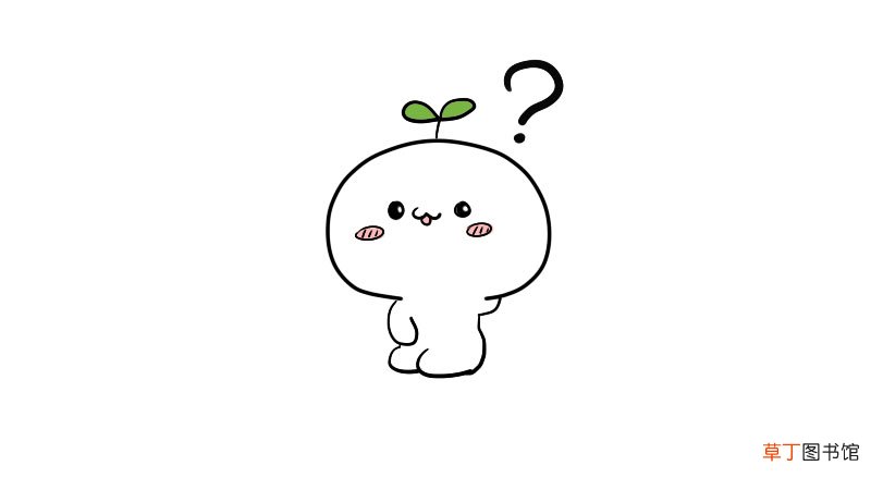 草颜团子简笔画画法草颜团子简笔画教程