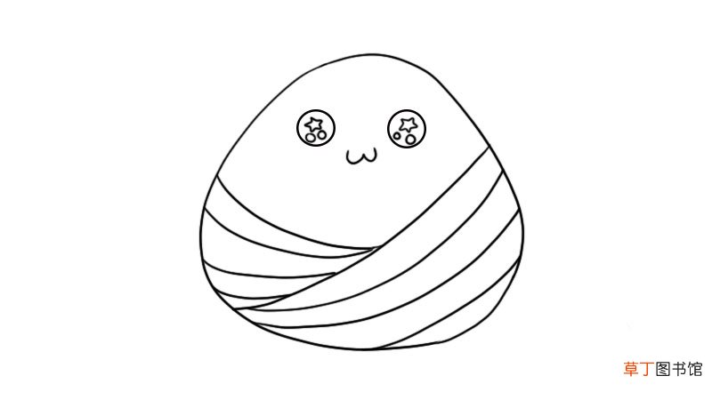 粽子简笔画 粽子简笔画的画法
