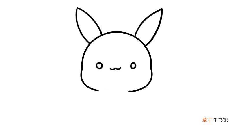 皮卡丘简笔画