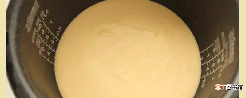 电饭锅做蛋糕可以加水吗