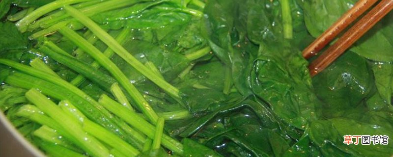 菠菜烫多久可以吃