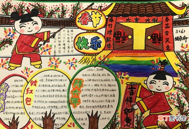 春节手抄报内容怎么写