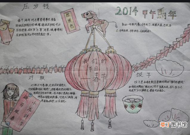 春节手抄报内容怎么写