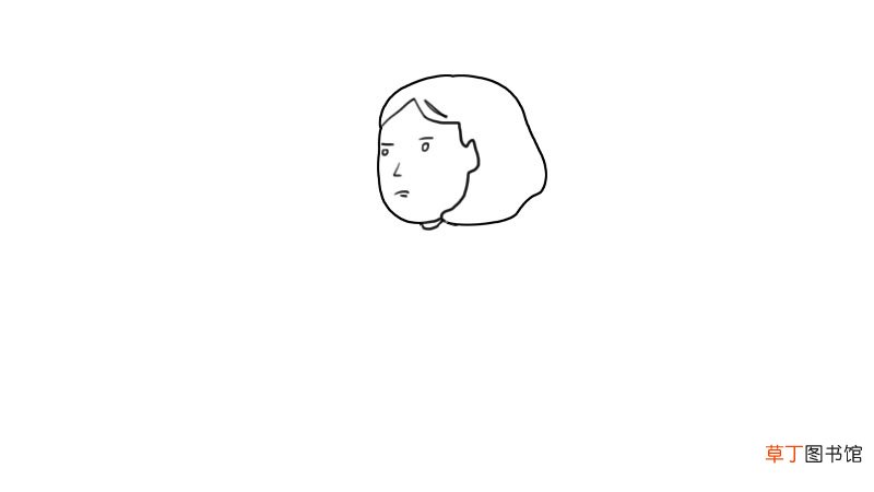 烈士简笔画 烈士的画法