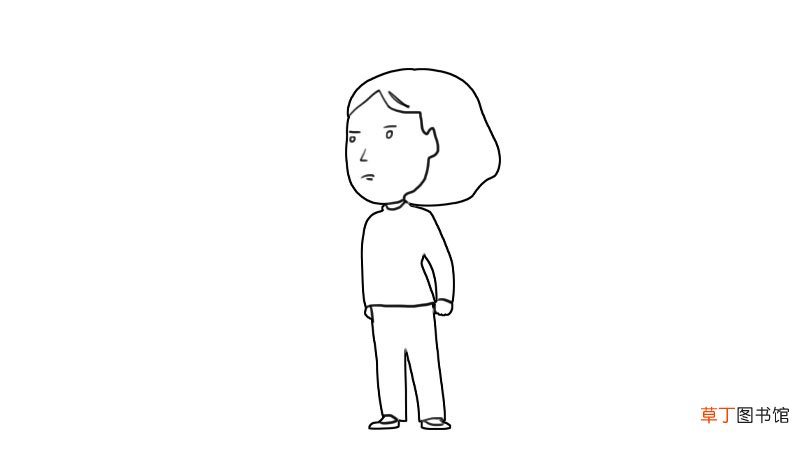烈士简笔画 烈士的画法