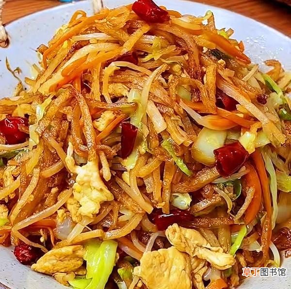 鸡蛋炒饼丝怎么炒才好吃 炒饼丝的家常做法