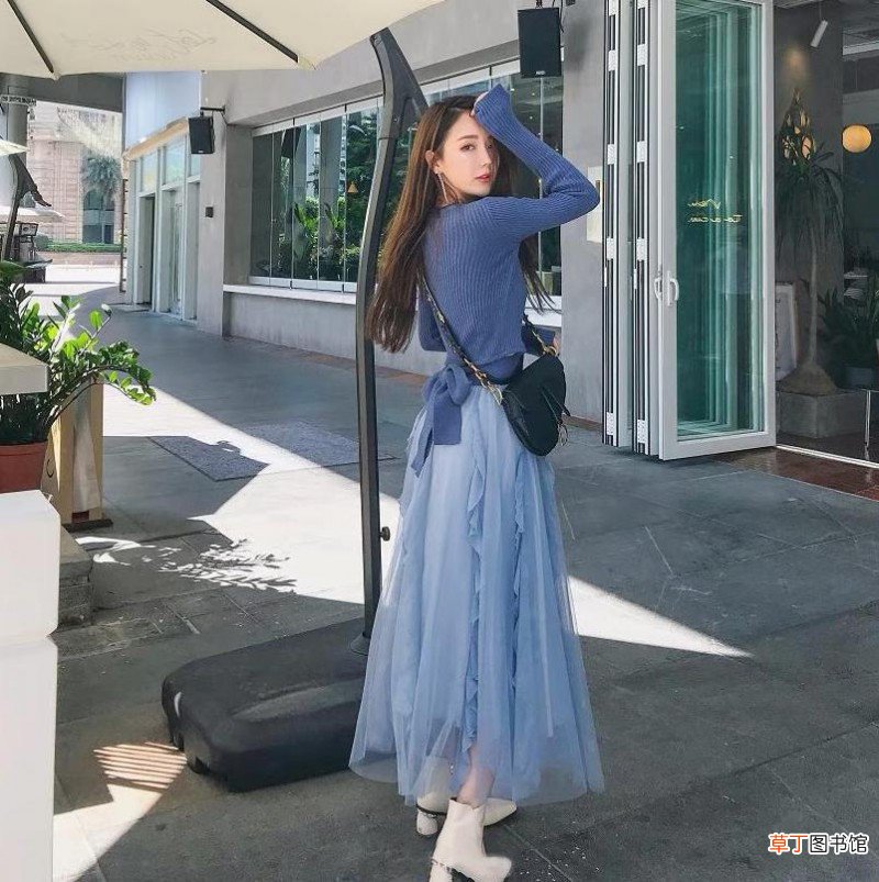 小个子怎么穿长裙