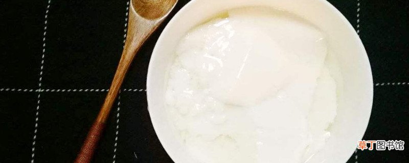 内脂豆腐脑不成形原因