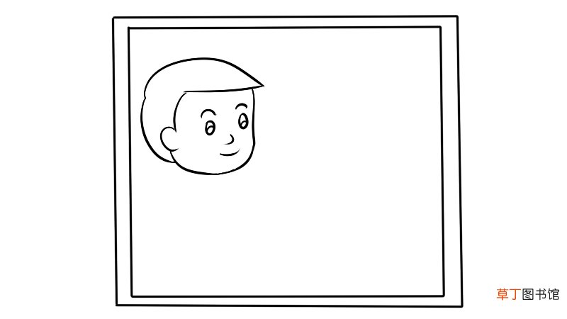 全家福简笔画 全家福的画法