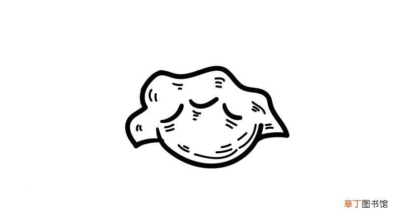 饺子简笔画 饺子简笔画怎么画