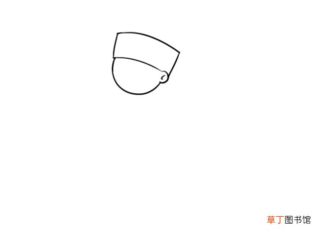 苗族姑娘简笔画