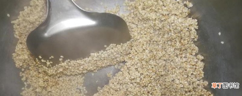 芝麻炒糊了苦味能吃吗