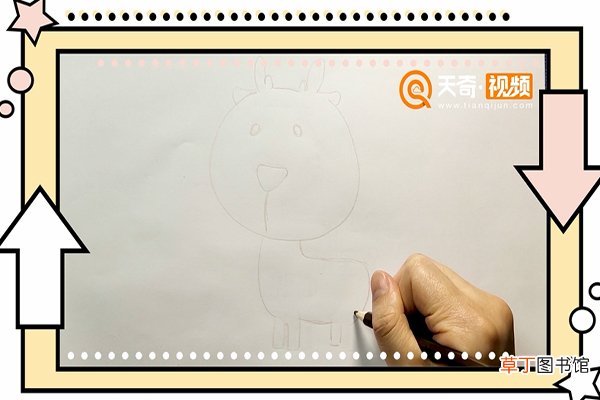 小鹿简笔画