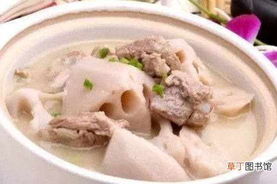 怎样煮藕汤才是白色的