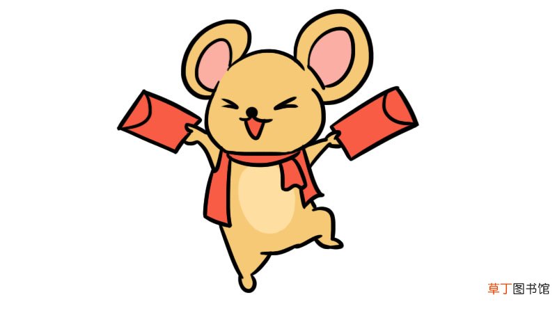 鼠年小老鼠简笔画