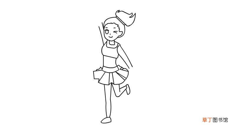 跳舞的小女孩简笔画 跳舞的小女孩简笔画怎么画