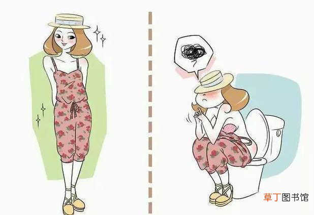 女生穿连体裤怎么上厕所的