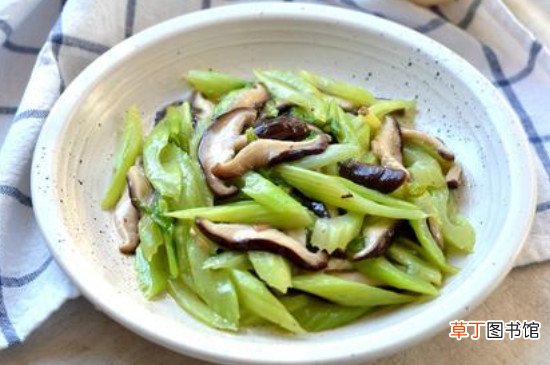 芹菜和香菇能一起吃吗