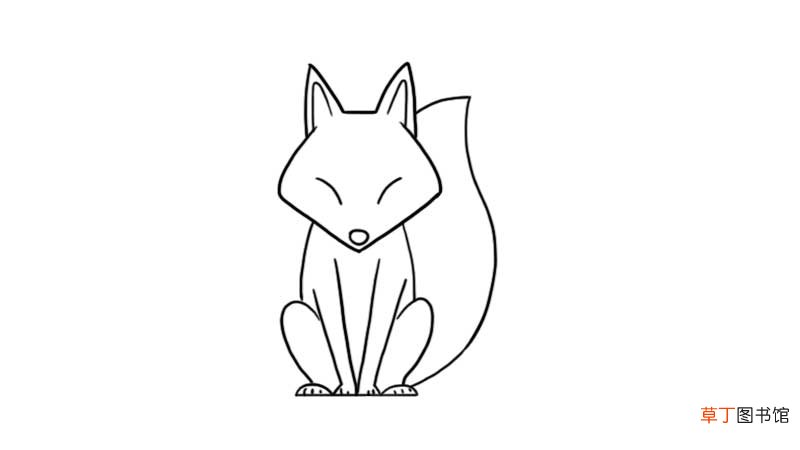 狐狸简笔画