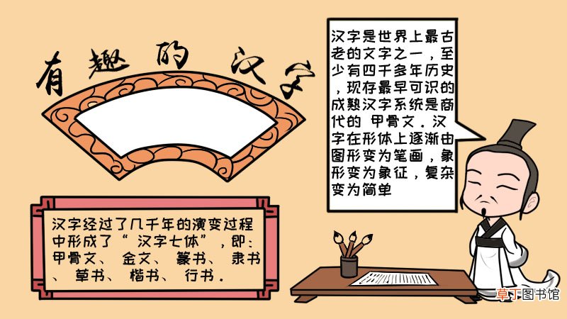 有趣的汉字手抄报