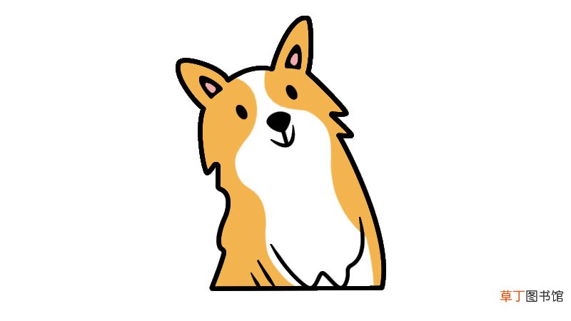 狗简笔画怎么画狗简笔画步骤