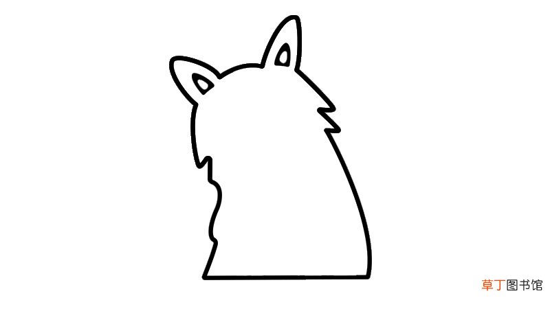 狗简笔画怎么画狗简笔画步骤