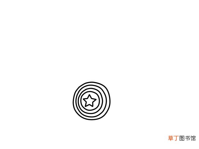 美国队长简笔画