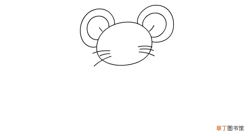 鼠年儿童年画简笔画怎么画鼠年儿童年画简笔画画法
