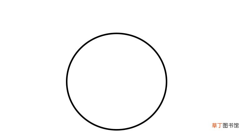 圆形老鼠简笔画