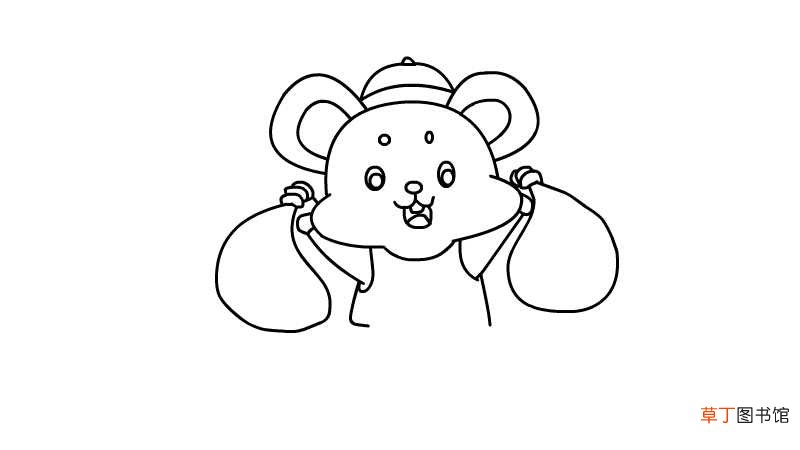 老鼠简笔画怎么画教程