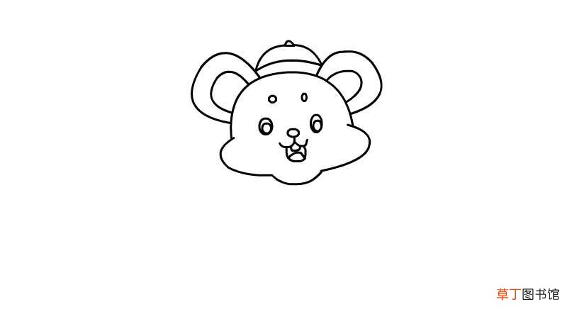 老鼠简笔画怎么画教程