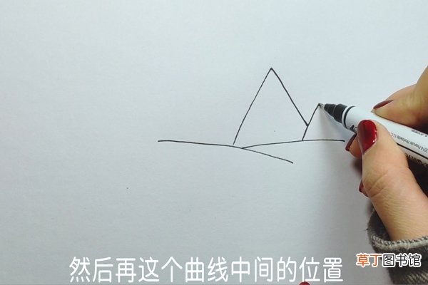 金字塔的画法