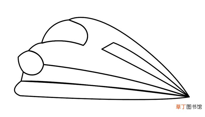 高铁简笔画 高铁简笔画怎么画