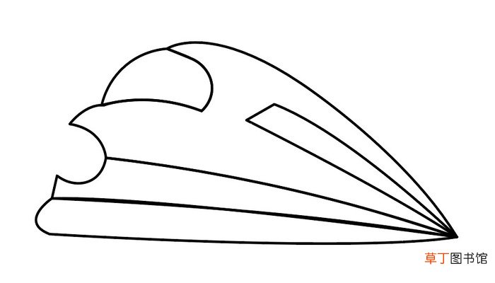 高铁简笔画 高铁简笔画怎么画