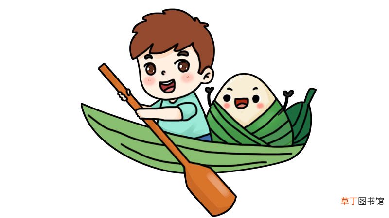 端午节简笔画画法端午节简笔画步骤