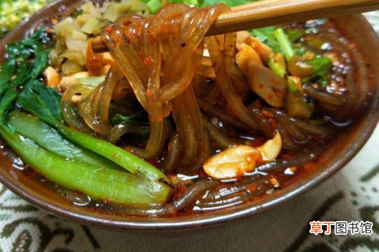 酸辣粉放什么菜