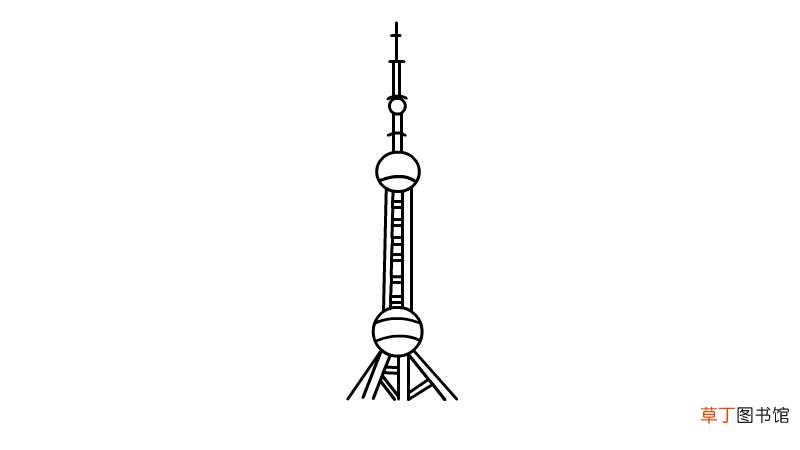 摩天大楼简笔画