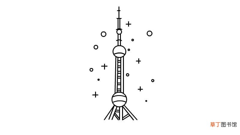 摩天大楼简笔画